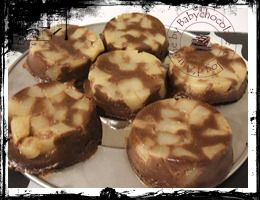 flan poire choc