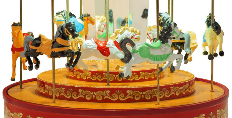 Carrousel musical miniature.