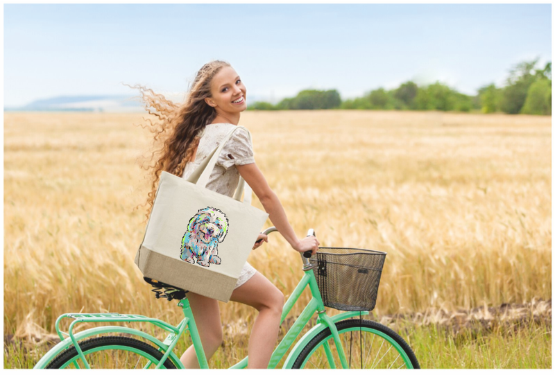 Tote Bag bichon 2