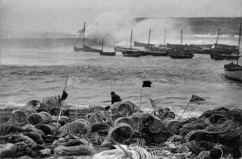 Ch39 - Les bateaux du port du Loch Primelin en aout 1948