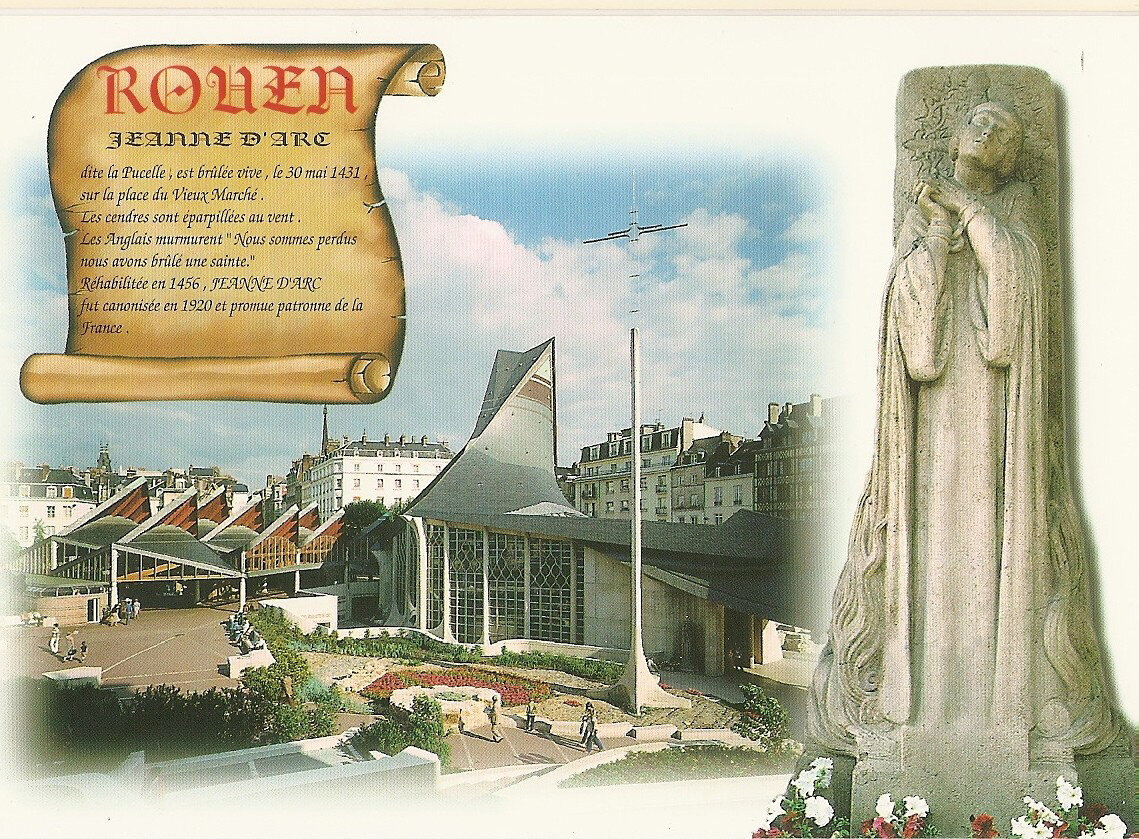 Rouen, carte postale (76)