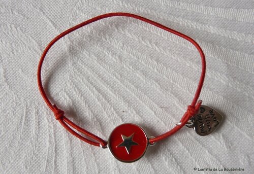 Bracelet Star (rouge)