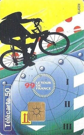 Télécarte Tour de France 1999