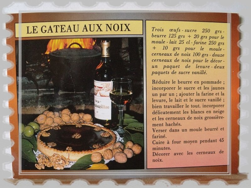 Gateau aux noix