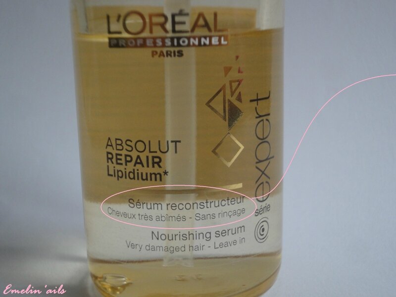 Sérum reconstructeur Absolut Repair Lipidium L'Oréal professionnel