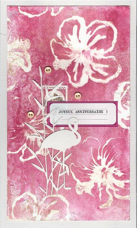 Carte anniv javel