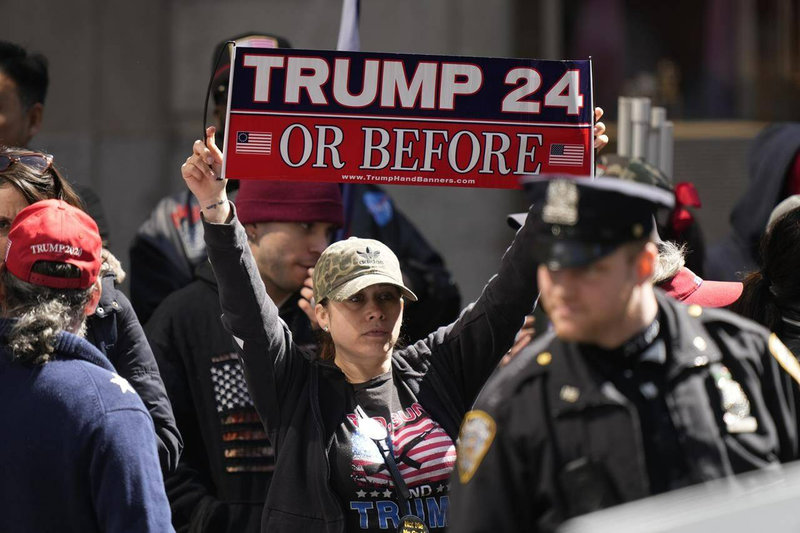 Donald Trump supporter arraignment