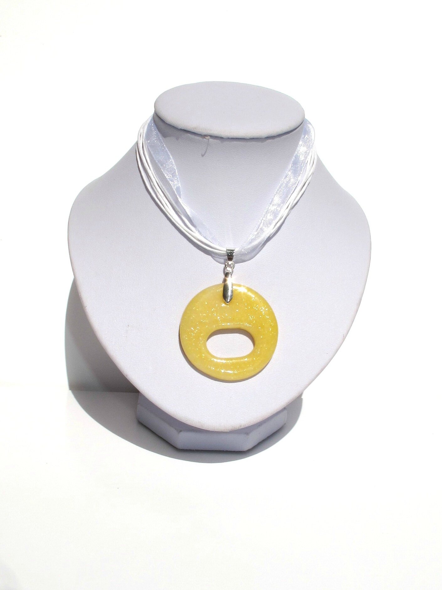 porte lunettes sable jaune buste