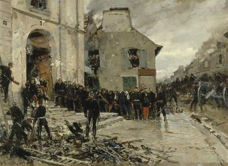 De Neuville, Le Bourget, 30 octobre 1870 (1878)