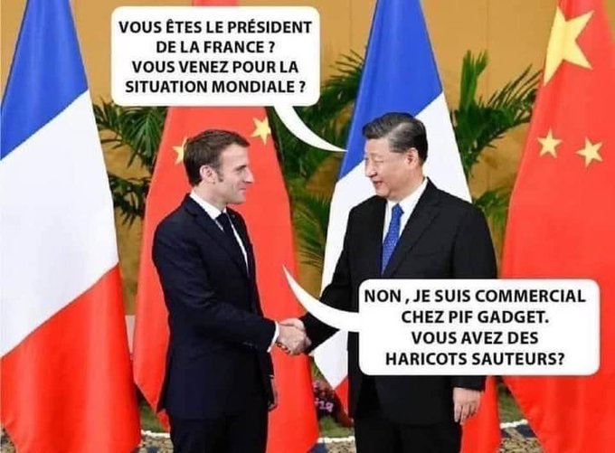HUMOUR CHINOIS MACRON