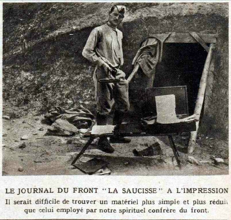impression journal la saucisse
