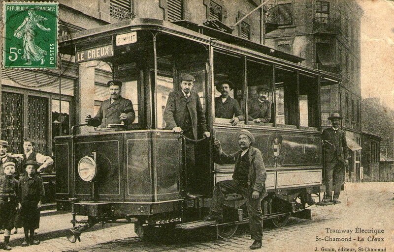 tramway électrique St-Cham Le Creux