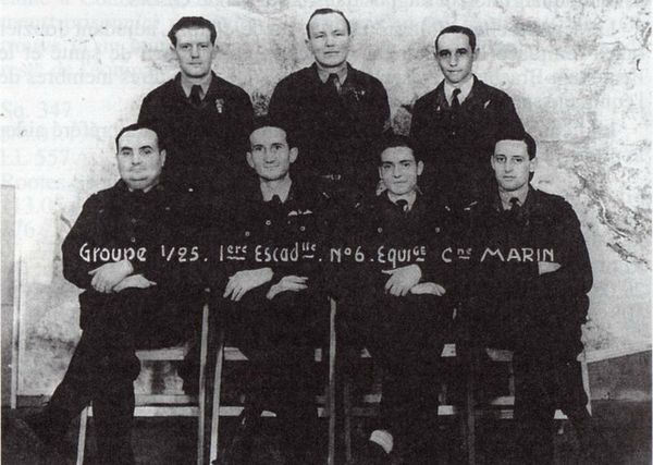 equipage du Cpt MARIN - tunisie