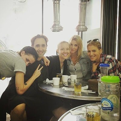 Kristen Stewart & Staff Out In Seoul Adir Abergel IG