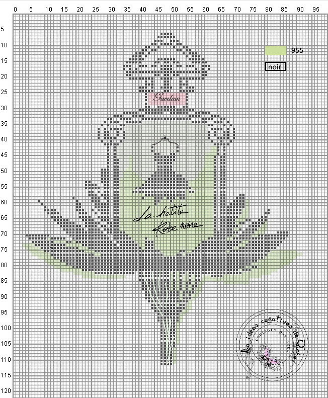 45-La petite robe noire verte