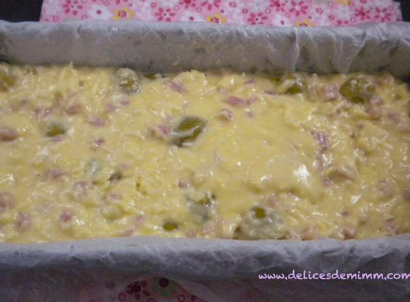 Le cake aux olives et aux Comté + Astuce 6