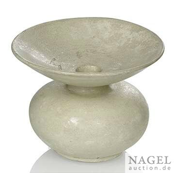 A rare small spittoon (zhadou), China, Tang dynasty