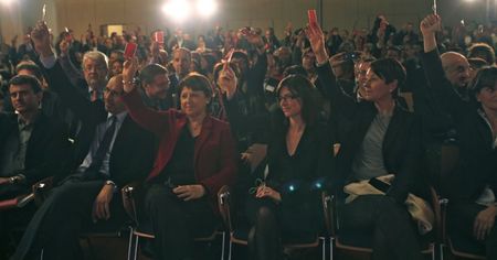 PS CONVENTION NATIONALE INVESTITURE 2011 salle photo PS