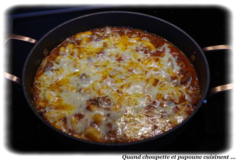 gnochis à poêler gratinés sauce bolognaise-1459