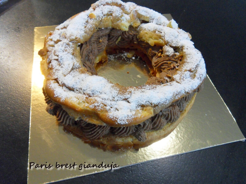 paris brest gianduja