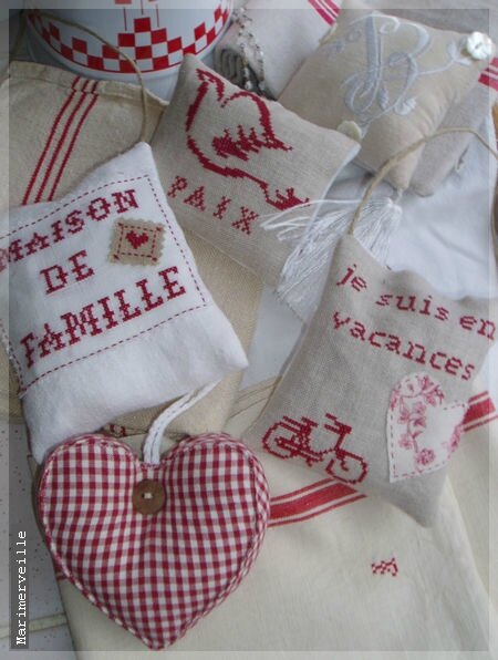 petits coussins de porte Marimerveille