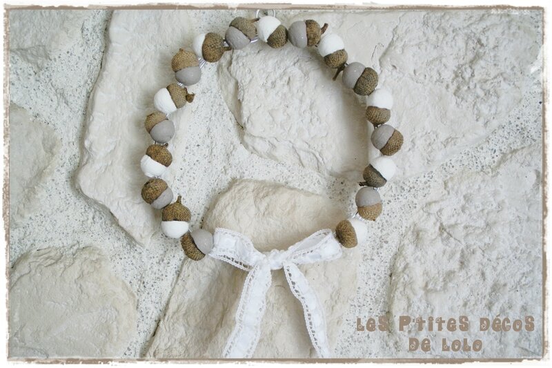 couronne de glands