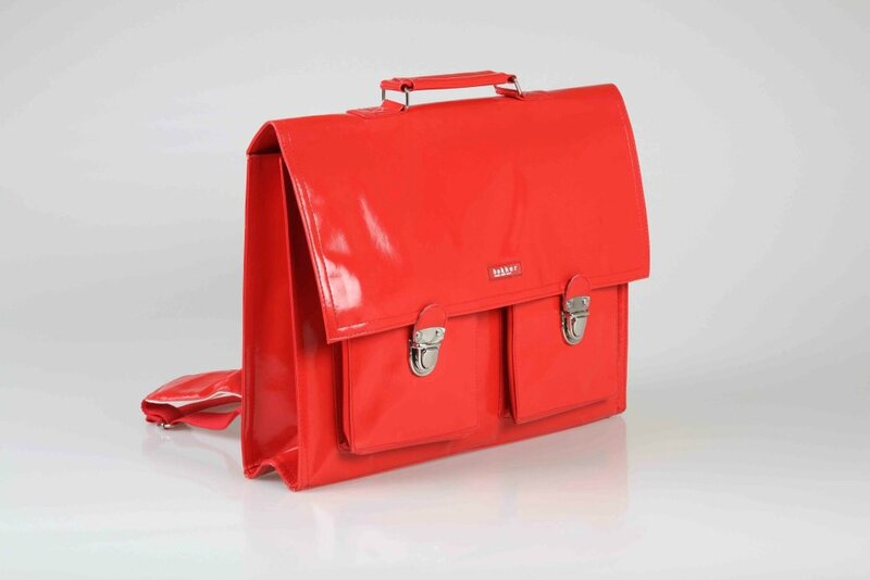 ecsbbvinred_cartable_big_bretelles_vinyl_rouge_bakker_made_with_love