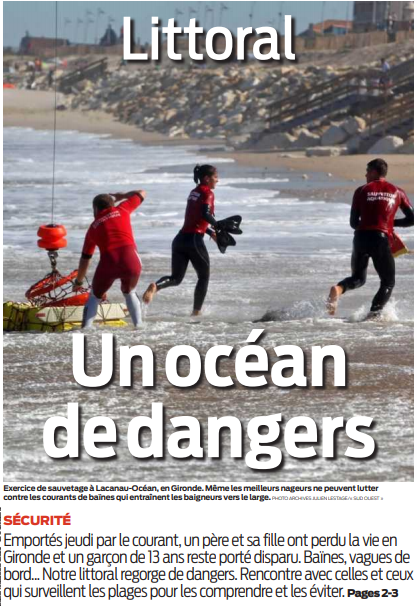 2020 08 22 SO Littoral un océan de dangers