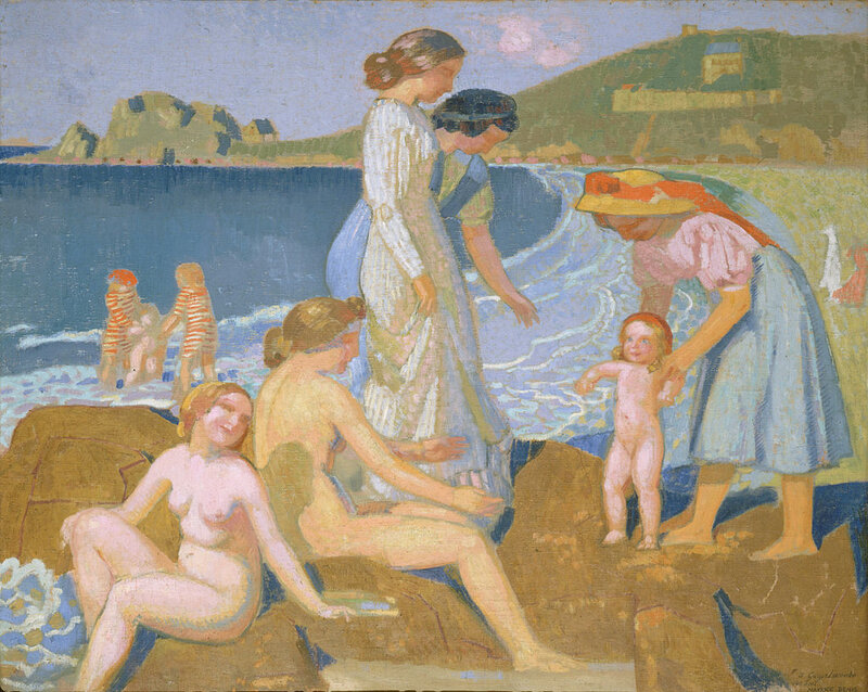 Female_bathers_at_Perros-Guirec,_by_Maurice_Denis