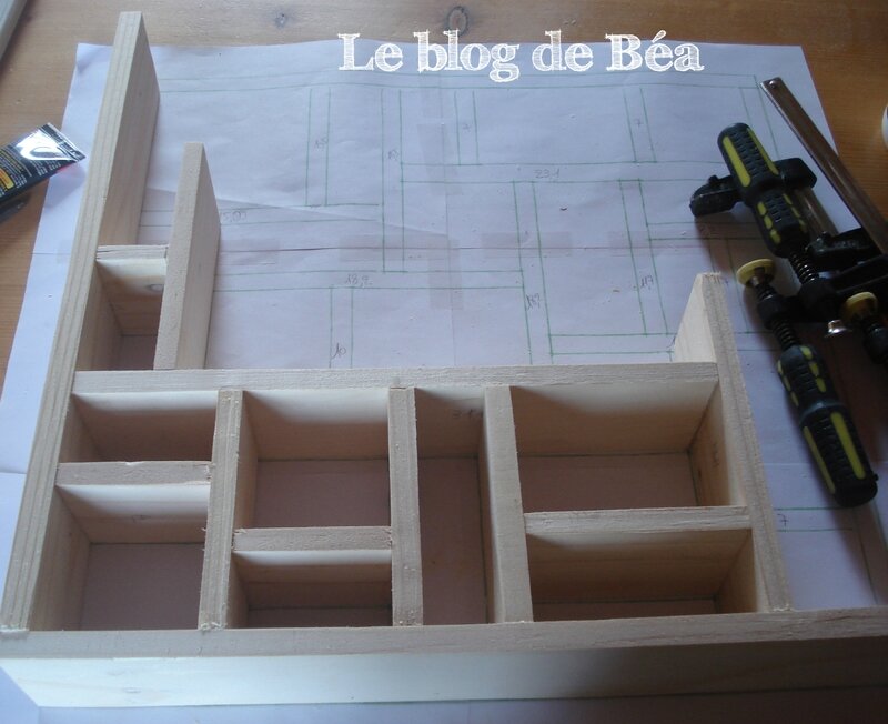 DIY calendrier de l'Avent en bois de palette et carton de récupération