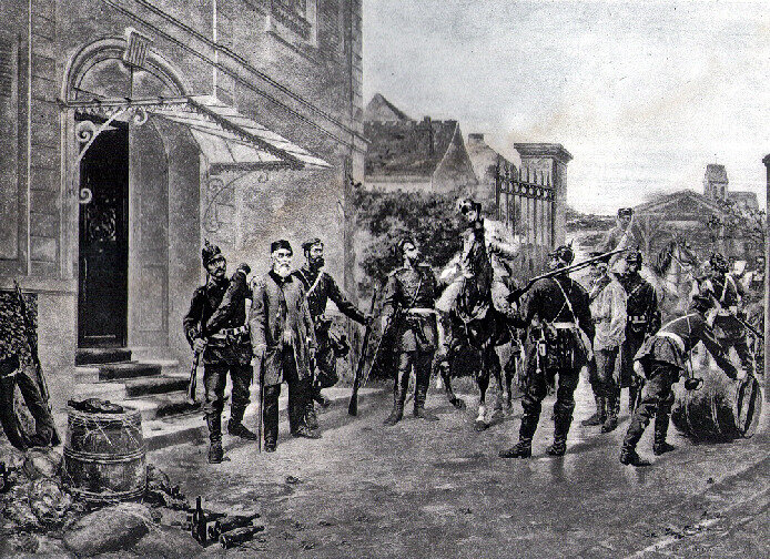 Brisset, une arrestation d'otages (1887)