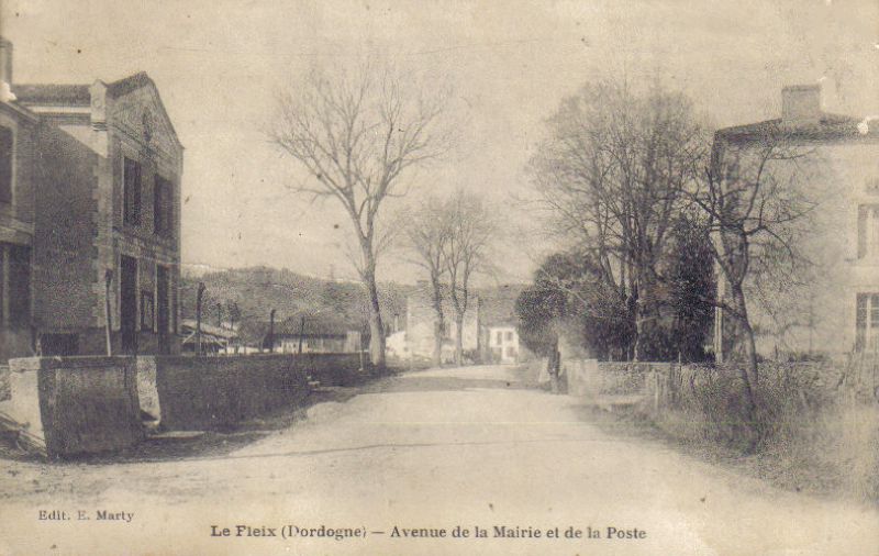 le fleix avenue de la mairie