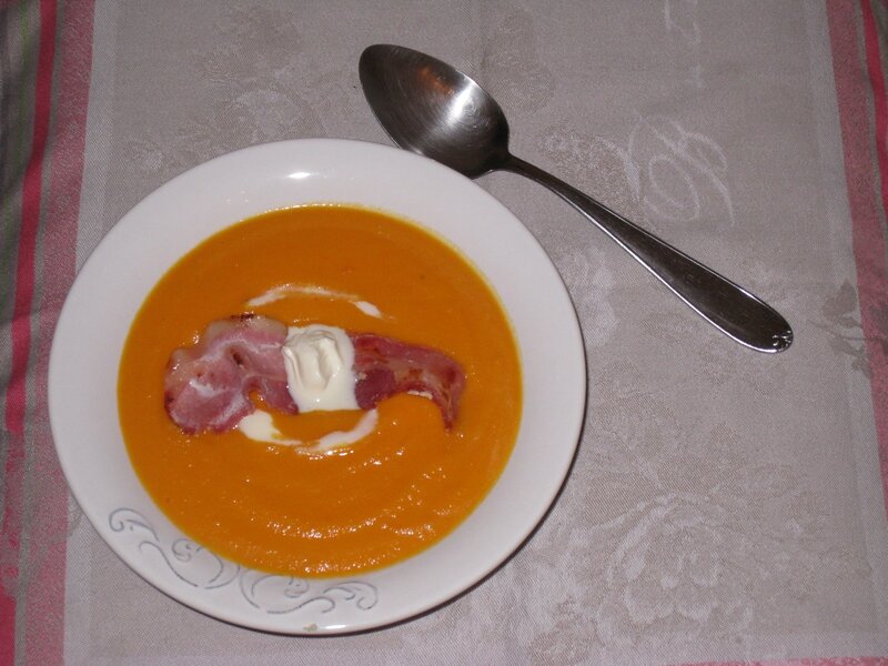 soupe carottes et oranges