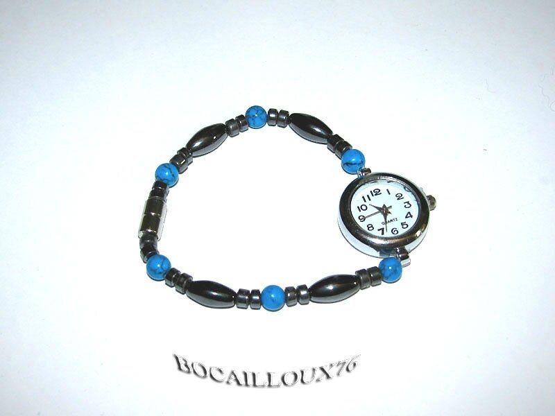 Bra-Montre HOWLITE Bleue 4 (2)